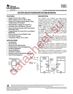 TPS3618-50DGKR datasheet  